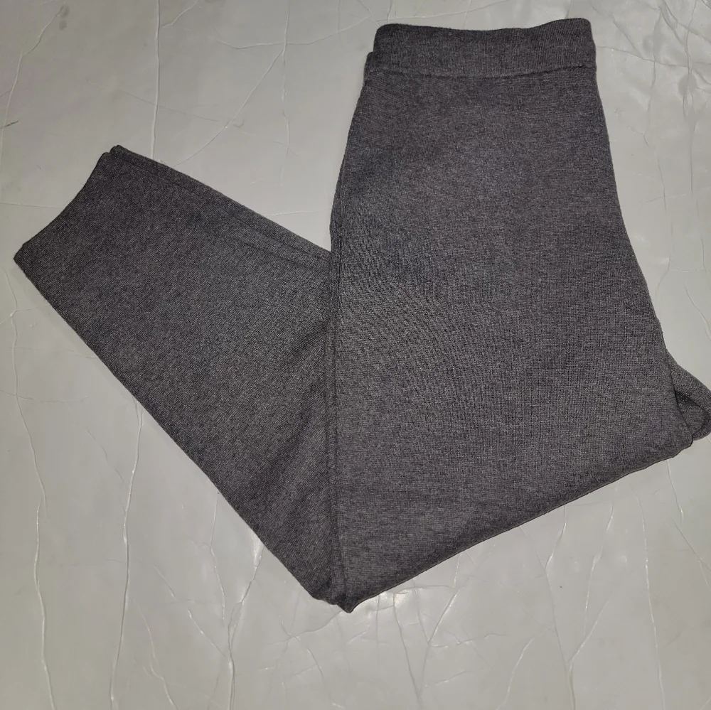 Banana Republic Knit Pants Size M Gray - Picture 2 of 11